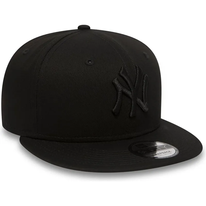 snapback-9fifty-black-on-black-new-york-yankees-mlb-new-era snapback-9fifty-black-on-black-new-york-yankees-mlb-new-era