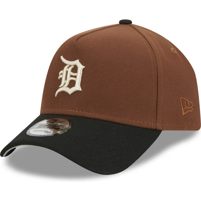 curva-snapback-9forty-a-frame-harvest-detroit-tigers-mlb-new-era