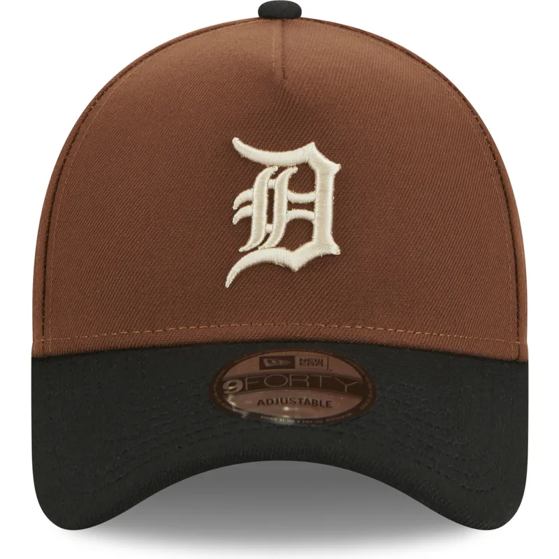 curva-snapback-9forty-a-frame-harvest-detroit-tigers-mlb-new-era