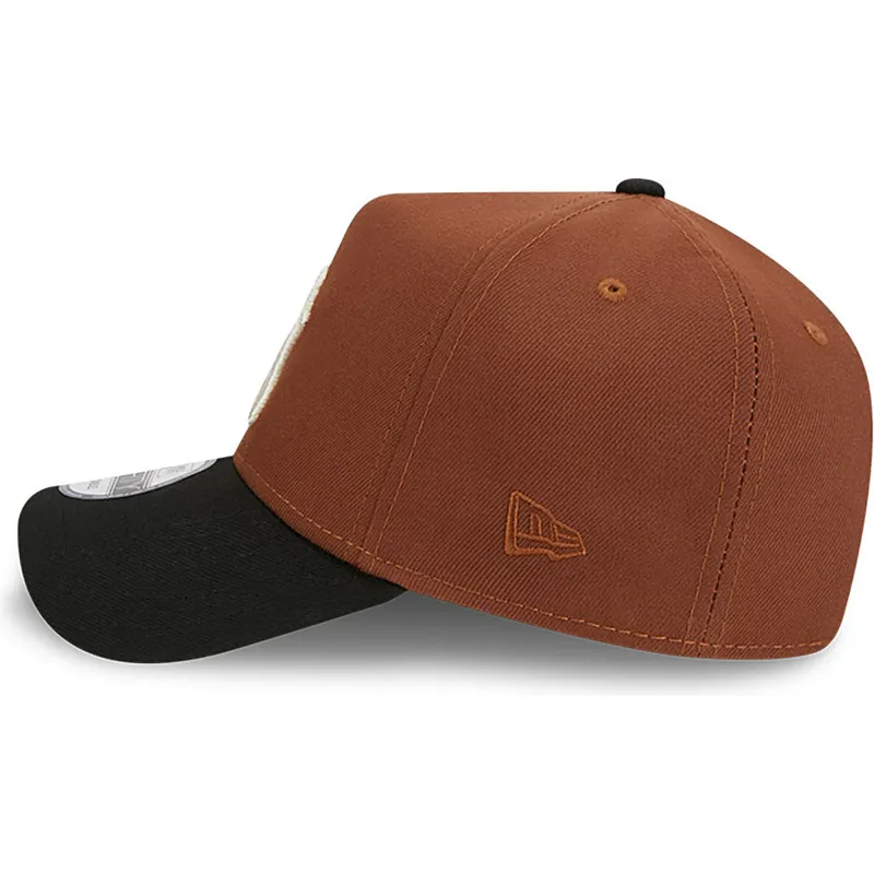 curva-snapback-9forty-a-frame-harvest-new-york-yankees-mlb-new-era