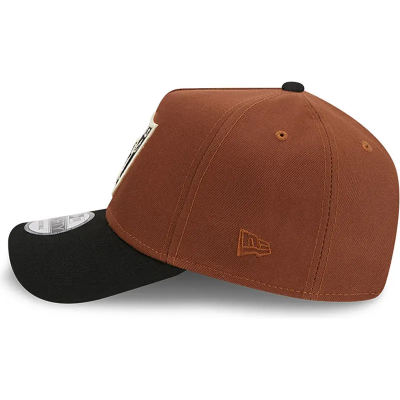curva-snapback-9forty-a-frame-harvest-las-vegas-raiders-nfl-new-era