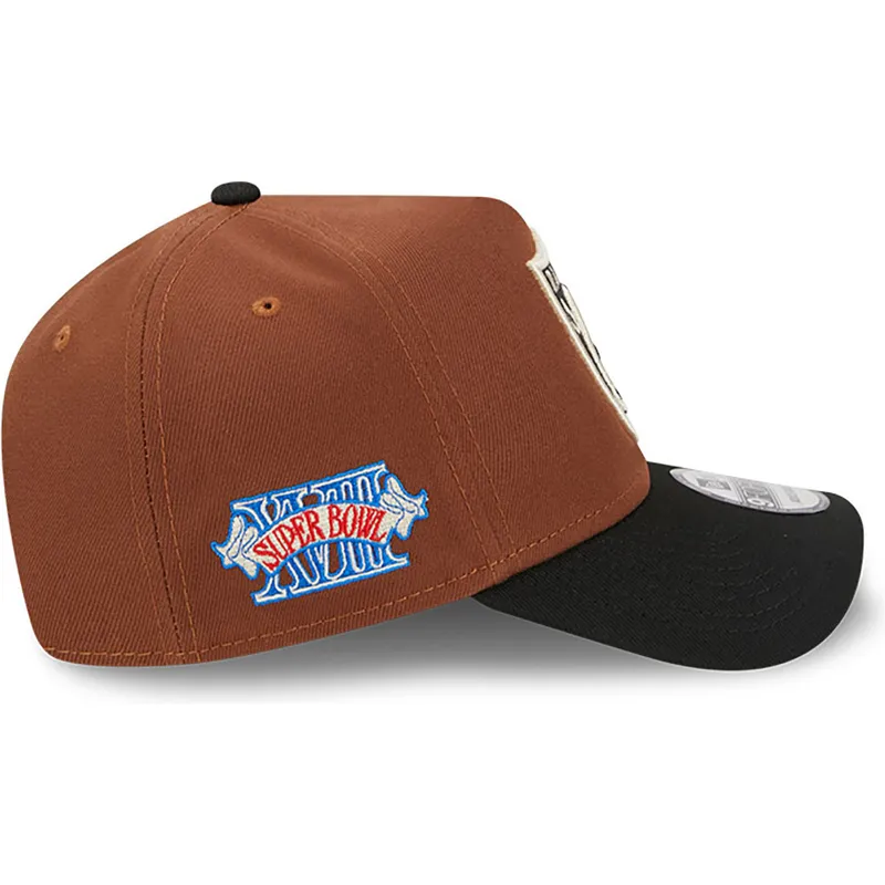 curva-snapback-9forty-a-frame-harvest-las-vegas-raiders-nfl-new-era