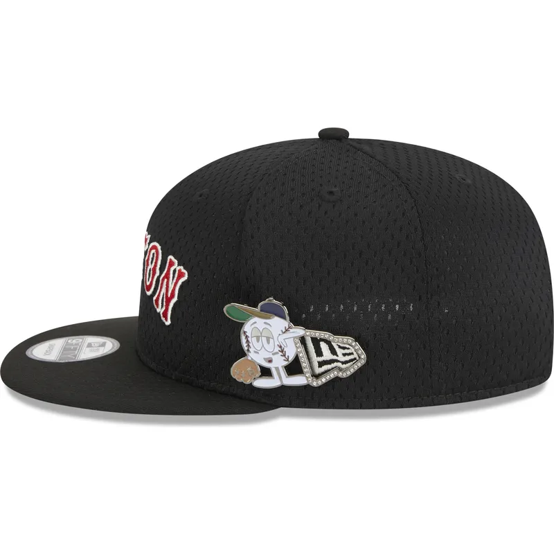 snapback-9fifty-post-up-pin-boston-red-sox-mlb-new-era