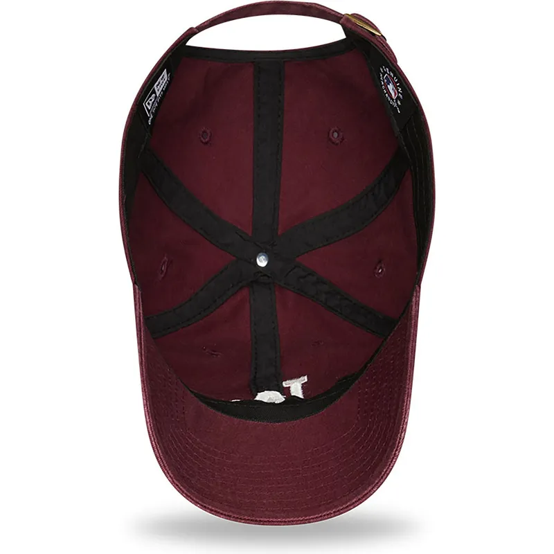 curva-granate-9twenty-league-essential-los-angeles-dodgers-mlb-new-era