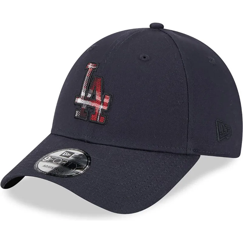 9forty-check-infill-los-angeles-dodgers-mlb-new-era