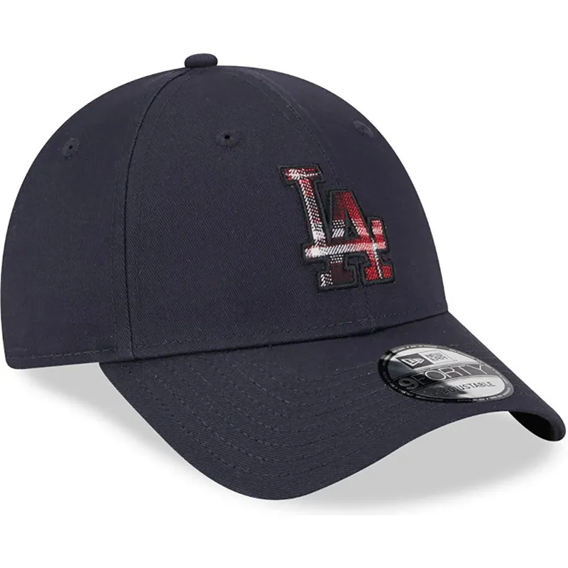 9forty-check-infill-los-angeles-dodgers-mlb-new-era