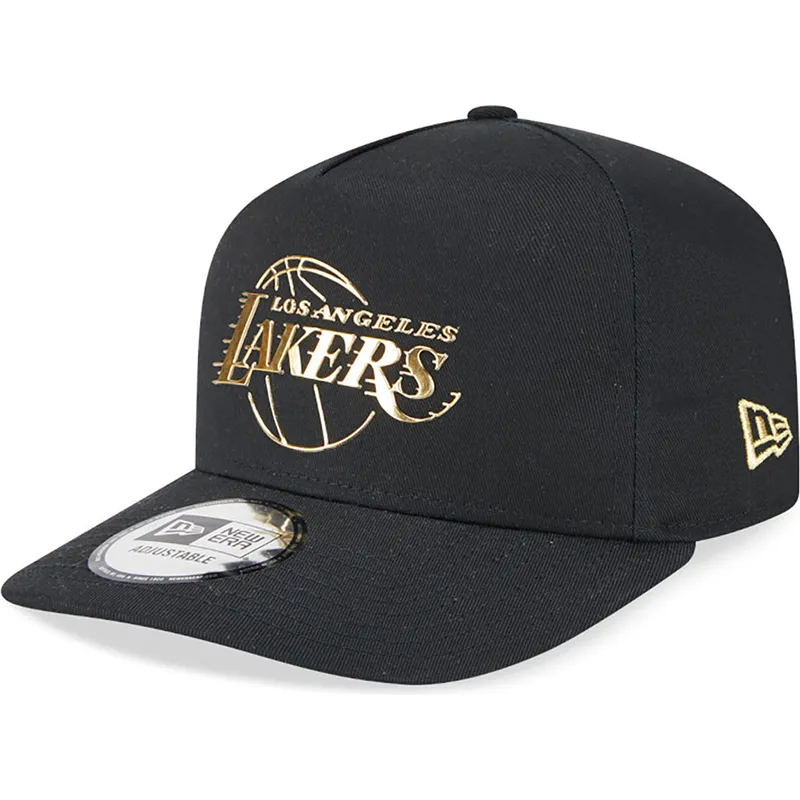 curva-snapback-a-frame-foil-pack-los-angeles-lakers-nba-new-era
