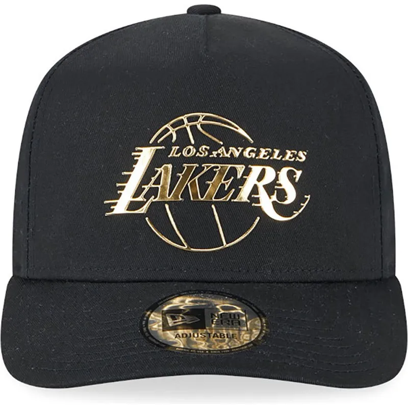 curva-snapback-a-frame-foil-pack-los-angeles-lakers-nba-new-era