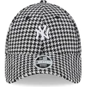 curva-9forty-houndstooth-new-york-yankees-mlb-new-era