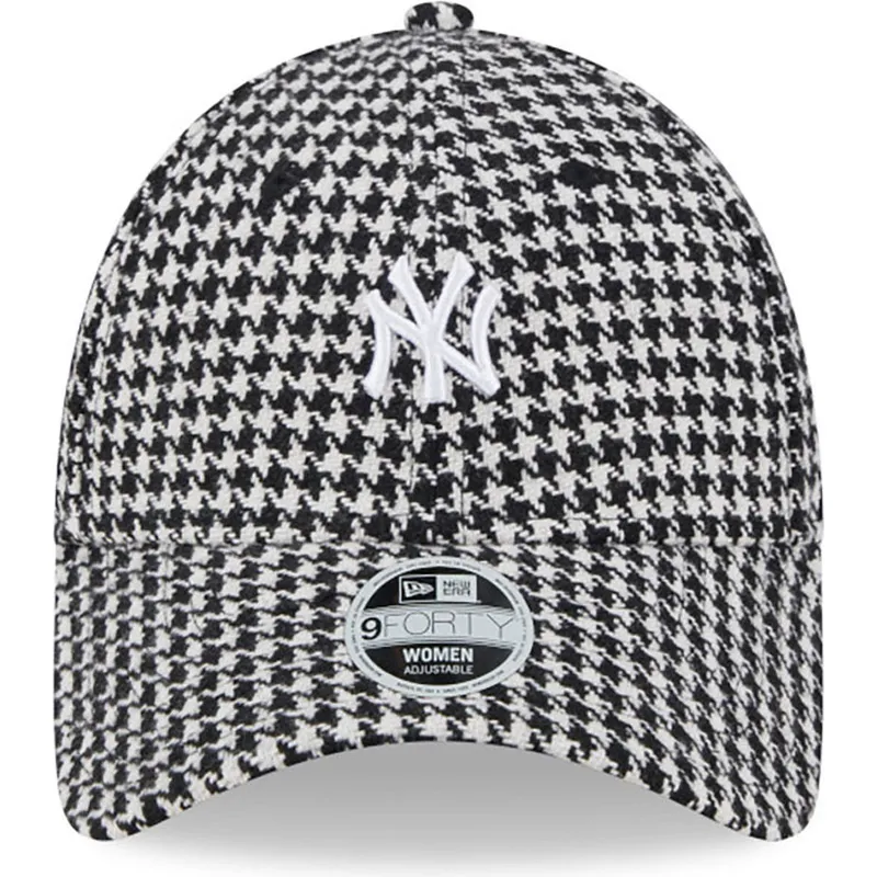 curva-9forty-houndstooth-new-york-yankees-mlb-new-era