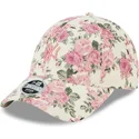 curva-rosa-9forty-floral-cord-new-york-yankees-mlb-new-era