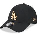 curva-dorado-9forty-league-essential-los-angeles-dodgers-mlb-new-era