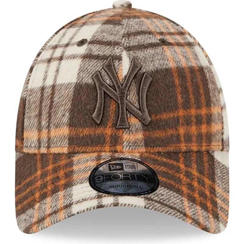 curva-9forty-check-new-york-yankees-mlb-new-era