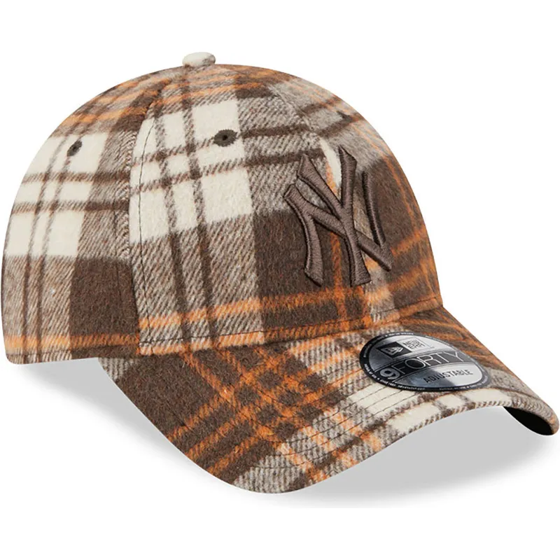 curva-9forty-check-new-york-yankees-mlb-new-era
