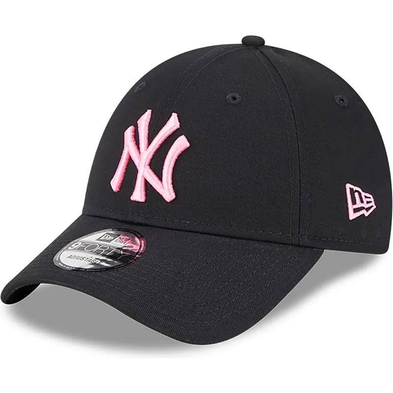 curva-rosa-9forty-neon-new-york-yankees-mlb-new-era