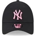 curva-rosa-9forty-neon-new-york-yankees-mlb-new-era