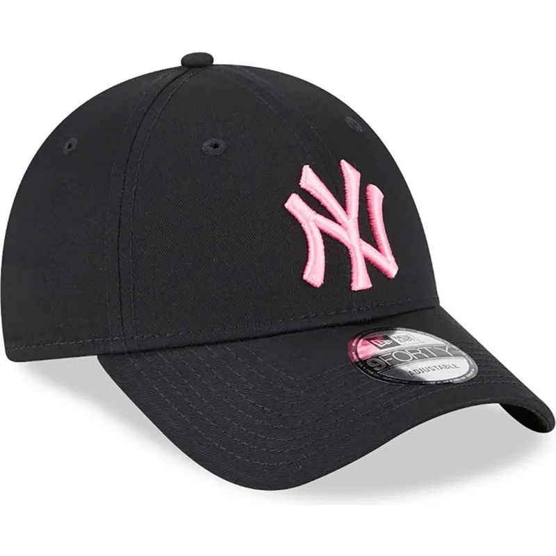 curva-rosa-9forty-neon-new-york-yankees-mlb-new-era
