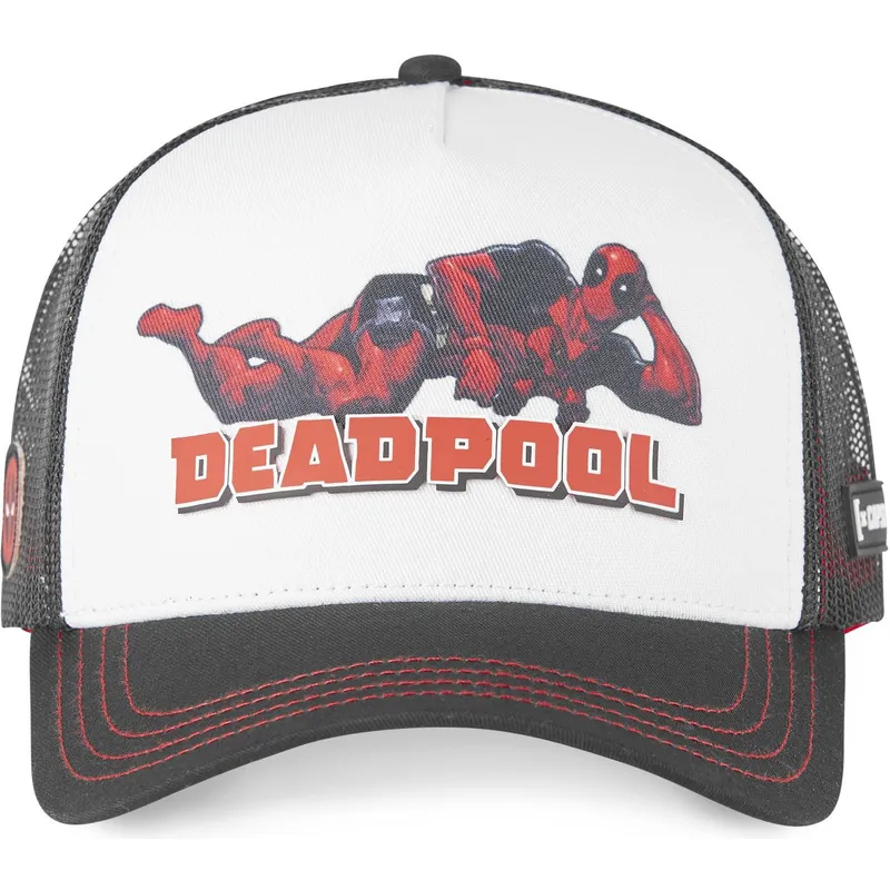 curva-snapback-deadpool-marvel-comics-capslab curva-snapback-deadpool-marvel-comics-capslab