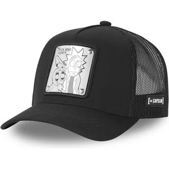 Καπέλα καμπύλη μαύρο snapback LOO3 Rick και Morty από Capslab