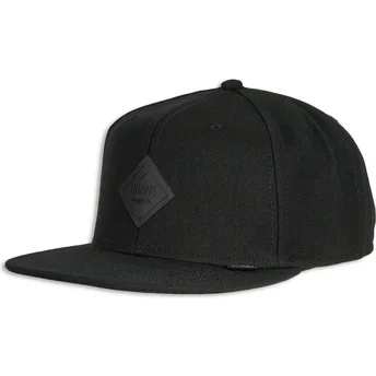 Καπέλα επίπεδη μαύρο snapback Monochrome από Djinns