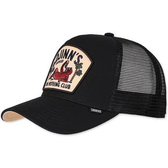 Καπέλα καμπύλη μαύρο snapback Do Nothing Club HFT DNC Sloth από Djinns