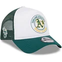 curva-snapback-9forty-a-frame-circle-oakland-athletics-mlb-new-era