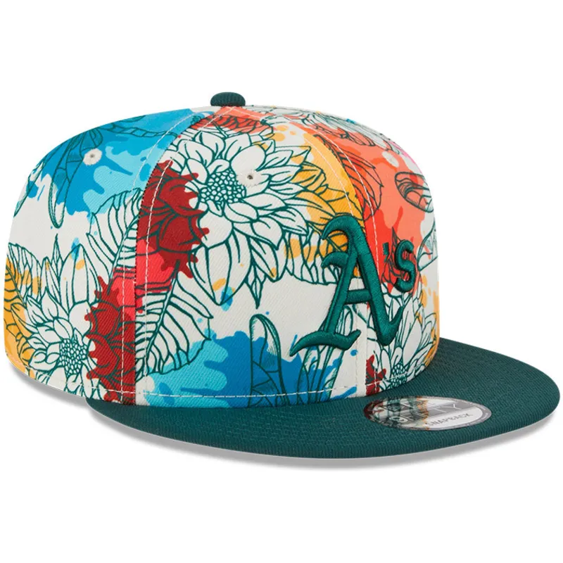 plana-snapback-9fifty-spring-oakland-athletics-mlb-new-era