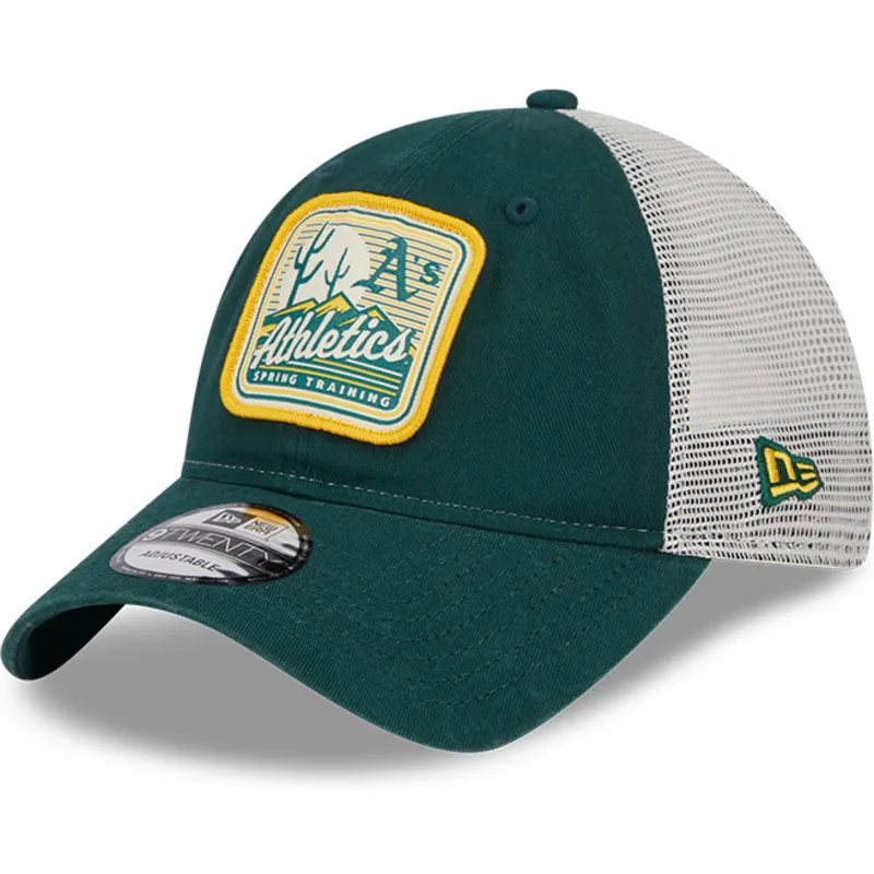curva-snapback-9twenty-stripe-oakland-athletics-mlb-new-era