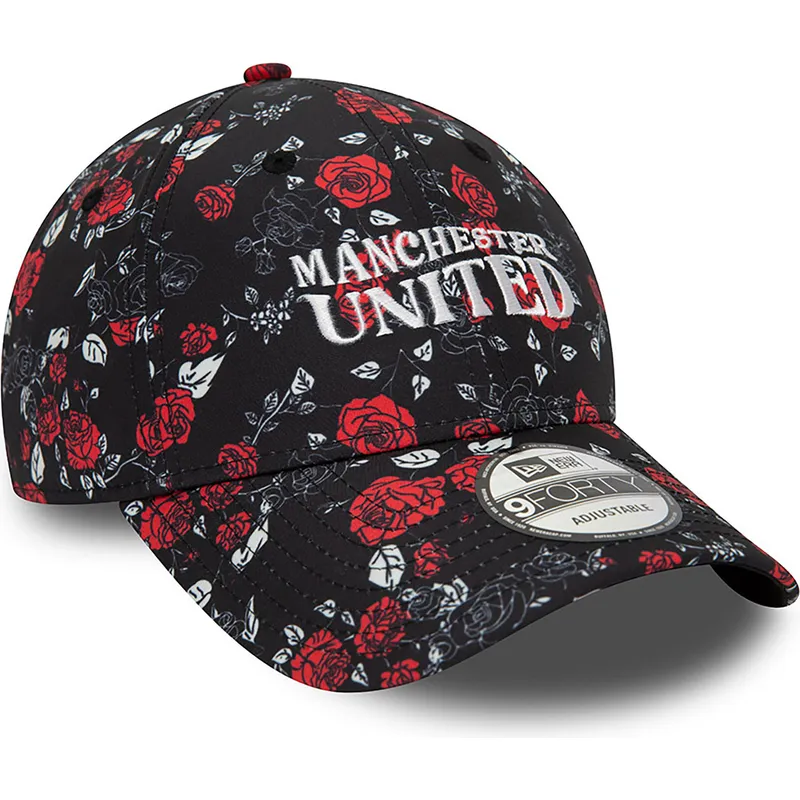 9forty-floral-all-over-print-manchester-united-football-club-premier-league-new-era 9forty-floral-all-over-print-manchester-united-football-club-premier-league-new-era