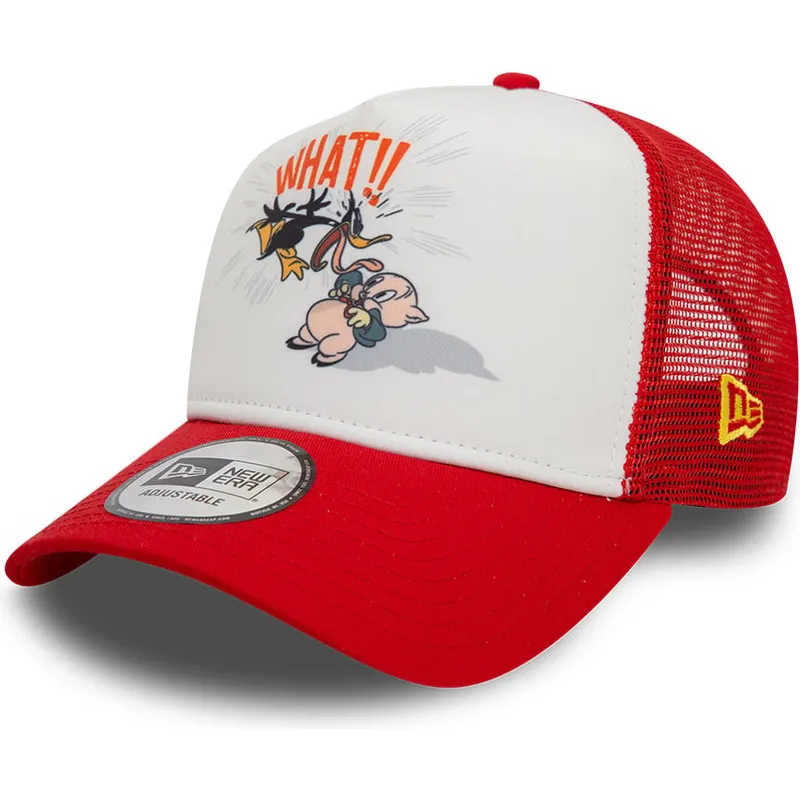 curva-snapback-a-frame-character-pato-lucas-y-porky-pig-looney-tunes-new-era