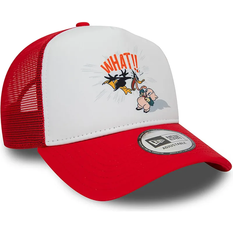 curva-snapback-a-frame-character-pato-lucas-y-porky-pig-looney-tunes-new-era