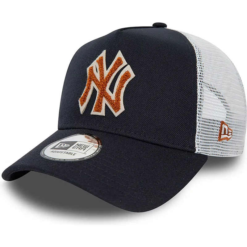 curva-snapback-marron-a-frame-boucle-new-york-yankees-mlb-new-era