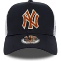 curva-snapback-marron-a-frame-boucle-new-york-yankees-mlb-new-era