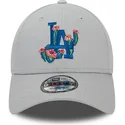curva-9forty-flower-icon-los-angeles-dodgers-mlb-new-era