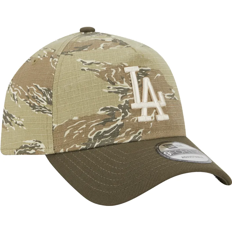 snapback-9forty-a-frame-two-tone-tiger-los-angeles-dodgers-mlb-new-era