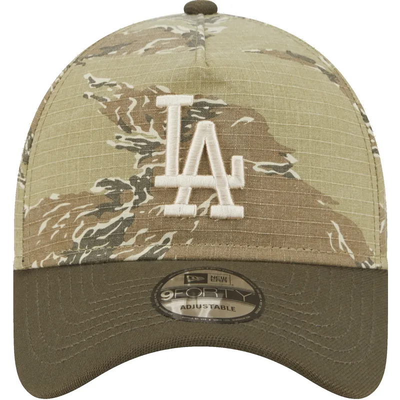 snapback-9forty-a-frame-two-tone-tiger-los-angeles-dodgers-mlb-new-era