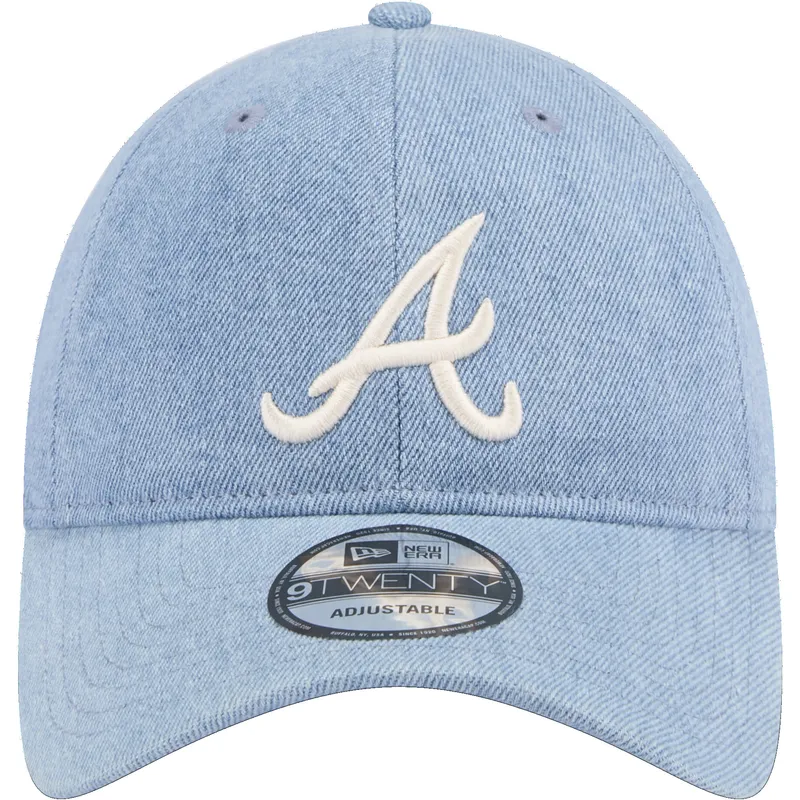 curva-9twenty-washed-denim-atlanta-braves-mlb-new-era