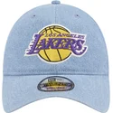 curva-9twenty-washed-denim-los-angeles-lakers-nba-new-era