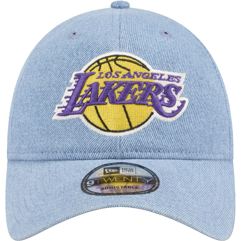 curva-9twenty-washed-denim-los-angeles-lakers-nba-new-era