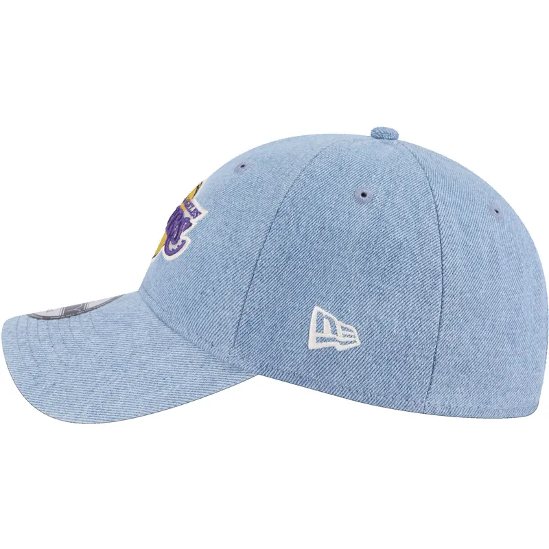 curva-9twenty-washed-denim-los-angeles-lakers-nba-new-era
