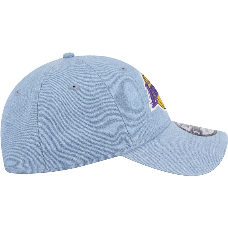 curva-9twenty-washed-denim-los-angeles-lakers-nba-new-era