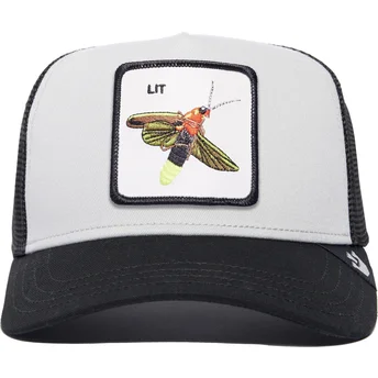 Καπέλα καμπύλη μαύρο snapback Lit The Farm Premium The Farm Goorin Bros.