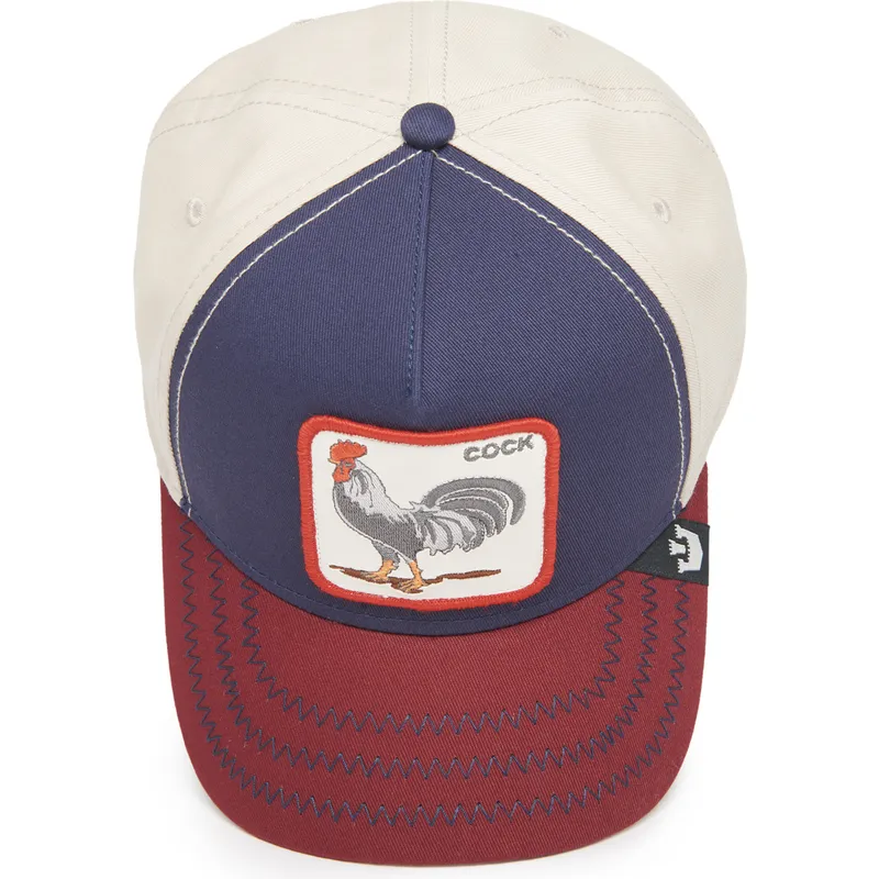 snapback-cock-all-american-rooster-100-the-farm-all-over-canvas-goorin-bros snapback-cock-all-american-rooster-100-the-farm-all-over-canvas-goorin-bros