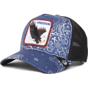 Καπέλα καμπύλη ναυτικό μπλε snapback Freedom A the W in a D The Farm Paisley The Farm Goorin Bros.