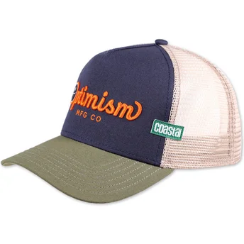 Καπέλα καμπύλη πολύχρωμο snapback Optimism Co HFT από Coastal
