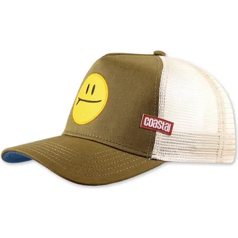 Καπέλα καμπύλη πράσινο snapback Surf & Smile HFT από Coastal