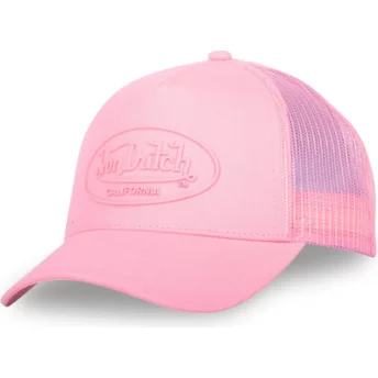 Καπέλα καμπύλη ροζ snapback LOG03 από Von Dutch