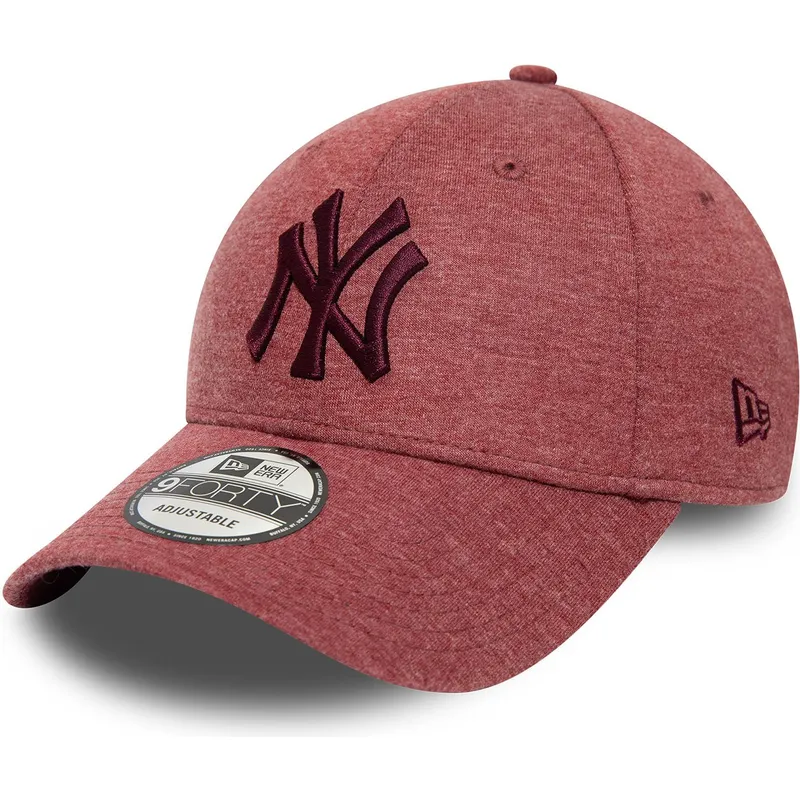 curva-granate-granate-9forty-jersey-essential-new-york-yankees-mlb-new-era