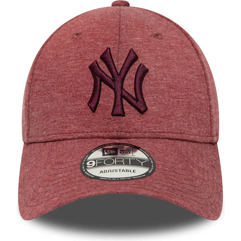 curva-granate-granate-9forty-jersey-essential-new-york-yankees-mlb-new-era