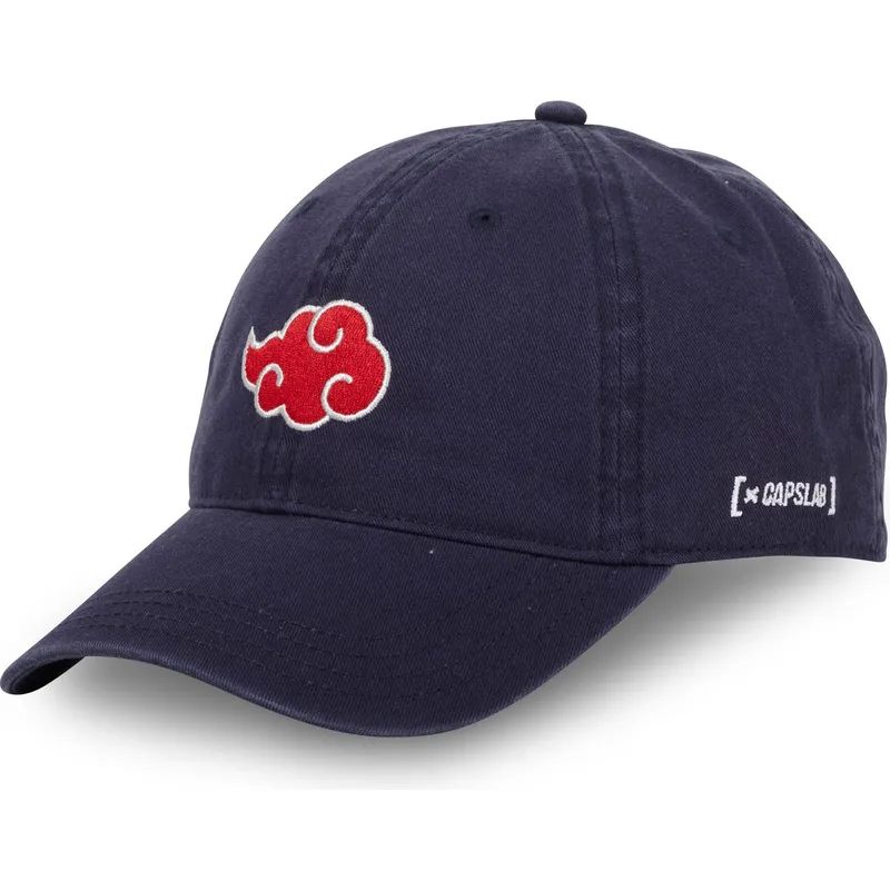 capslab-curved-brim-akatsuki-nua-naruto-navy-blue-adjustable-cap